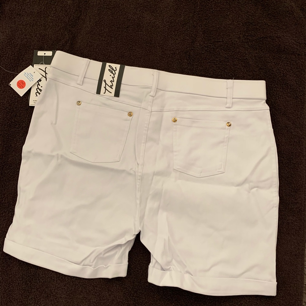 Women's White Shorts